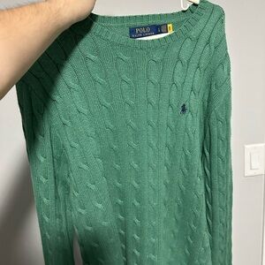 Ralph Lauren Forest Green Knit Sweater